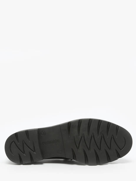 Mocassins Uit Leder Remonte Zwart women 2 ander zicht 4